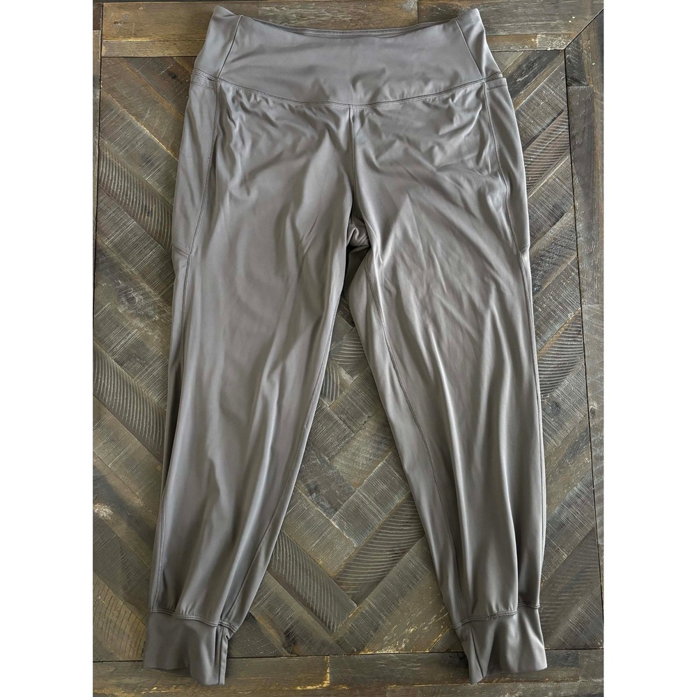 CALIA XL Tan High Rise Jogger Athletic Pants - Picture 1 of 5